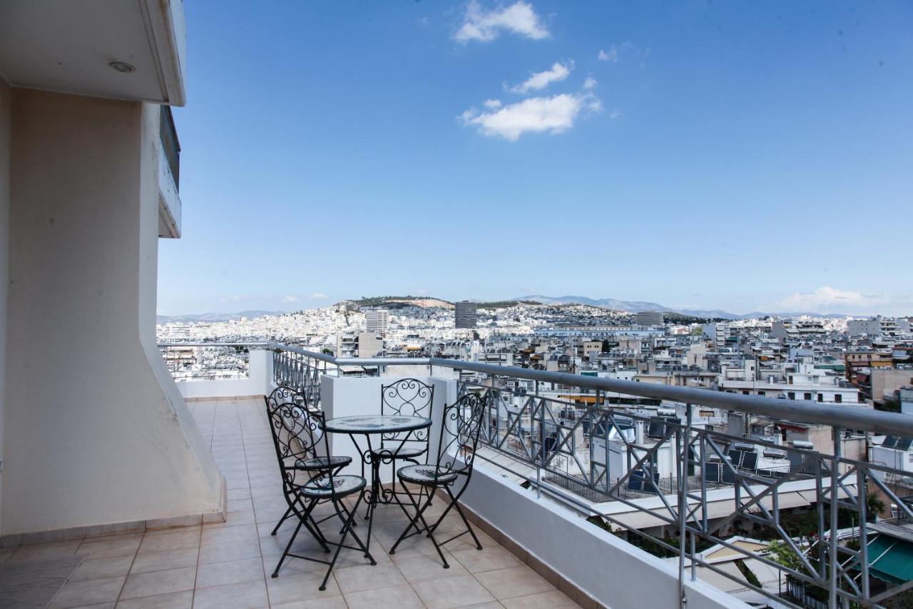 Appartement Penthouse With Fabulous Views Zografou à Athènes Extérieur photo