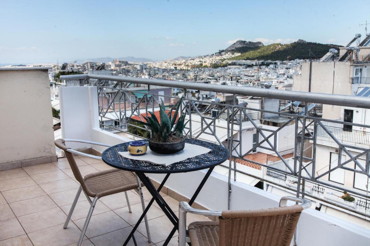 Appartement Penthouse With Fabulous Views Zografou à Athènes Extérieur photo